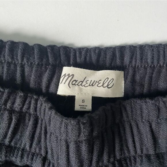 Madewell Waffleback Pull-On High-Rise Tapered Pants Oversized Small - Picture 9 of 9